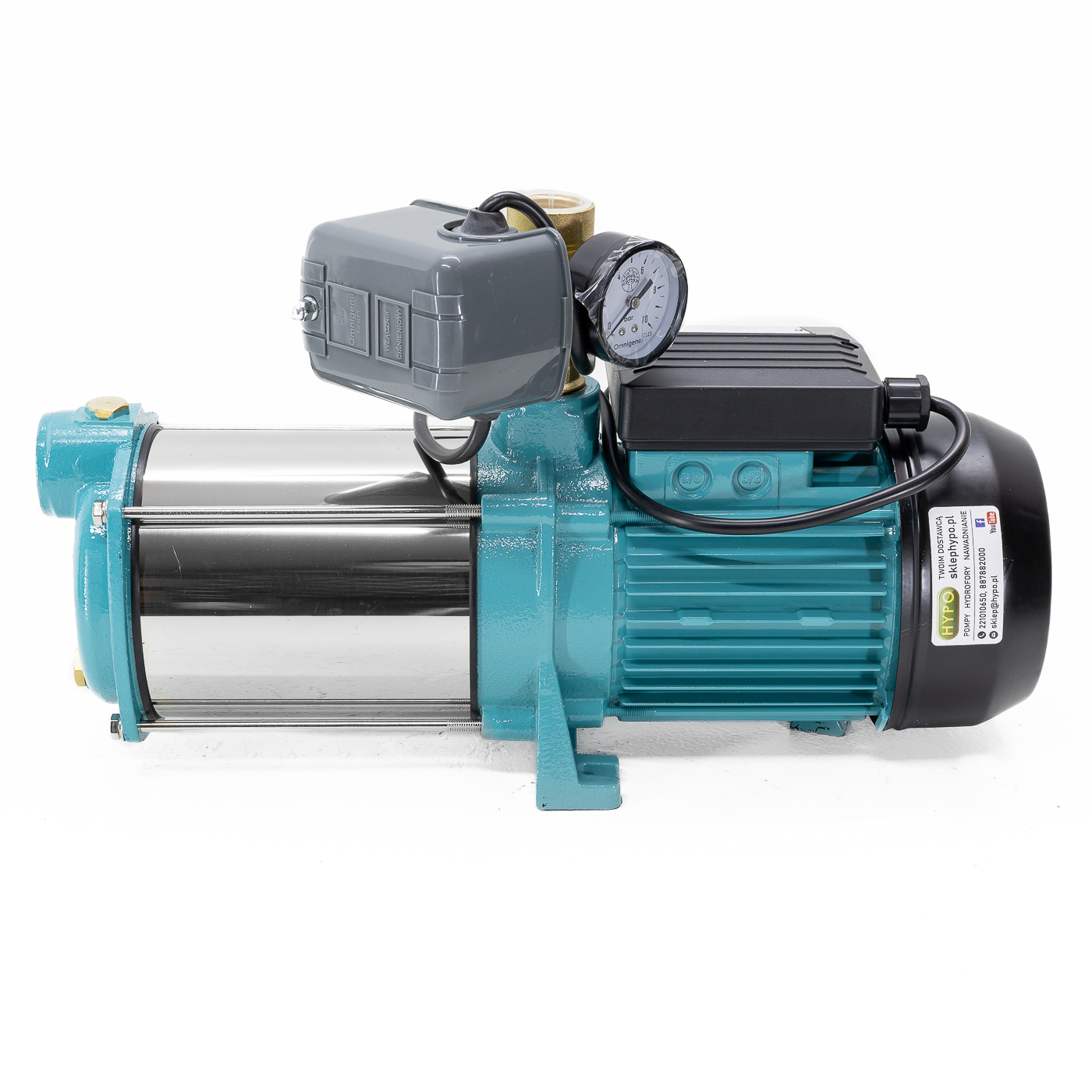 Pompa hydroforowa MHI 1300 z osprzętem (1,3kW) 230V Omnigena zdjęcie numer 5